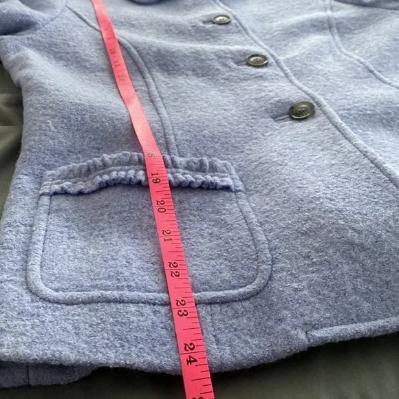 New Talbots Petite Wool lilac Jacket size 10P - Picture 9 of 16